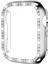 Apple Watch 7 41 mm Uyumlu Kasa Koruyucu Taşlı Tasarım Metalik Renk Gövde Koruma (Önü Açık) 1