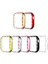 Apple Watch 7 41 mm Uyumlu Kasa Koruyucu Taşlı Tasarım Metalik Renk Gövde Koruma (Önü Açık) 2