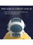 6052 USB Şarj Mini Astronot Şekli Bladeless Fan Mavi (Yurt Dışından) 4