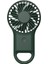 Szykd El Tipi Cep Mini Küçük Fan Taşınabilir Şarj Dış USB Fan 7 Renk Işığı Ordu Green (Yurt Dışından) 1