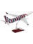 Boeing 737-800 Bordo Mavi Taraftar Özel Tasarımlı 1/100 Maket Uçak, Model A 1