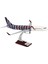 Boeing 737-800 Bordo Mavi Taraftar Özel Tasarımlı 1/100 Maket Uçak, Model A 2