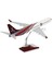 - Maket Uçak Boeing 737-800 1/100 - Bordo Mavi Taraftar, Özel Tasarım Model Uçak 1