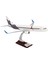 - Maket Uçak Boeing 737-800 1/100 - Bordo Mavi Taraftar, Özel Tasarım Model Uçak 2