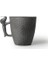 Seramik Çay Kılıfı Sevimli Köpek Çin Çay Kupası Drinkware 120ML | Çay Fincanı (Siyah) 3