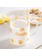 Tatlı Cam Bardaklar Meyve Salatası Kase Kahvaltı Yemek Kahve Kupa Bardak Seti Kız Hediye Mutfak Vaso Ev Drinkware DF50BL | Bira Steins 3