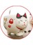 Japon Seramik Sevimli Karikatür Şanslı Kedi Çiçek Çay Yaratıcı Çay Bir Çaydanlık Bardak Set 1