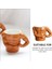1 Adet Seramik Güzel Kas Kupa Kahve Süt Kupası Çay Kupalar Kahve Latte Cappuccino Süt Çay Drinkware Kupası | Kupalar(Yurt Dışından) 4