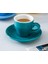 Ucuz 100CC Profesyonel Espresso Kupa ve Daire Setleri Cappuccino Italyan Black Coffee Fincan Cafe Ofis Demitasse Beker Tasse Taza | Kahve Kupası   Setleri 3