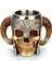 Paslanmaz Çelik Kafatası Kupa Viking Kupası Iskelet Reçine Bira Stein Tankard Kahve Kupa Çay Kupası Cadılar Bayramı Bar Drinkware Hediye | Kupalar 1