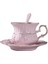 Avrupa Tarzı Kahve Fincanı Seramik Lüks Ofis Yaratıcı Öğleden Sonra Çay Türk Kahve Kupaları Seyahat Tazas De Cafe Drinkware 50 | Teacup tabak Setleri (Yurt Dışından) 1