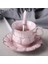 Avrupa Tarzı Kahve Fincanı Seramik Lüks Ofis Yaratıcı Öğleden Sonra Çay Türk Kahve Kupaları Seyahat Tazas De Cafe Drinkware 50 | Teacup tabak Setleri (Yurt Dışından) 2