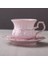 Avrupa Tarzı Kahve Fincanı Seramik Lüks Ofis Yaratıcı Öğleden Sonra Çay Türk Kahve Kupaları Seyahat Tazas De Cafe Drinkware 50 | Teacup tabak Setleri (Yurt Dışından) 3
