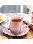 Avrupa Tarzı Kahve Fincanı Seramik Lüks Ofis Yaratıcı Öğleden Sonra Çay Türk Kahve Kupaları Seyahat Tazas De Cafe Drinkware 50 | Teacup tabak Setleri (Yurt Dışından) 4