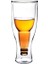 350 ml Yaratıcı Çift Duvar Bira Cam Su Şişesi Hopside Aşağı Bira Kupa Benim Şişe Kristal Içecek Kupalar Bardaklar | Bira Steins 1