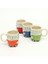400 ml Yaratıcı El Boyama Çift Otobüs Kupalar Retro Seramik Fincan Kahve Süt Çay Kupa Drinkware Novetly Hediyeler | Kupalar (Yeşil) 4