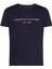 Tommy Hilfiger Core Tommy Logo Tee Erkek T-Shirt 1