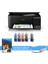 Tanklı L3210 Photoink Mürekkepli Yazıcı 4 Renk Bitmeyen Kartuşlu (1 Siyah Mürekkep Hediyeli) 1