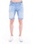Cedy Denım Erkek Alanya Mavi Yıpratmalı Kot Şort Slim Fit Jean Şort C342 2