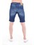 Cedy Denım Erkek Sinop Mavi Yıpratmalı Kot Şort Slim Fit Jean Şort C342 4