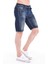 Cedy Denım Erkek Bursa Mavi Yıpratmalı Kot Şort Slim Fit Jean Şort C342 1