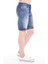 Cedy Denım Erkek Akçay Mavi Yıpratmalı Kot Şort Slim Fit Jean Şort C342 1