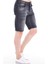 Cedy Denım Erkek Havana Antrasit Yıpratmalı Kot Şort Slim Fit Jean Şort C342 1