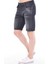 Cedy Denım Erkek Havana Antrasit Yıpratmalı Kot Şort Slim Fit Jean Şort C342 3