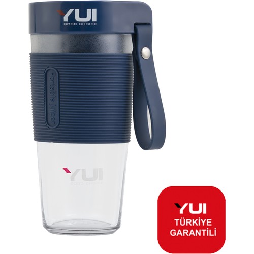 Yui Şarjlı Kablosuz Taşınabilir 350 ml Smoothie Blender (Yui Türkiye Garantili)