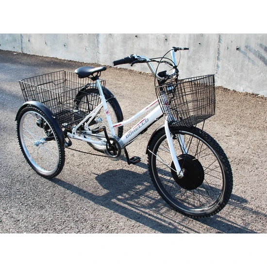 Dorello Elektrikli Bisiklet Cargo Bisiklet -Pazar Bisikleti Yük Taşıma Bisikleti