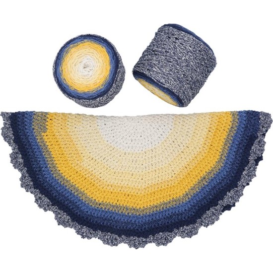 Spagetti Yarn Makrome Cake Deniz Işıltısı Fiyatı