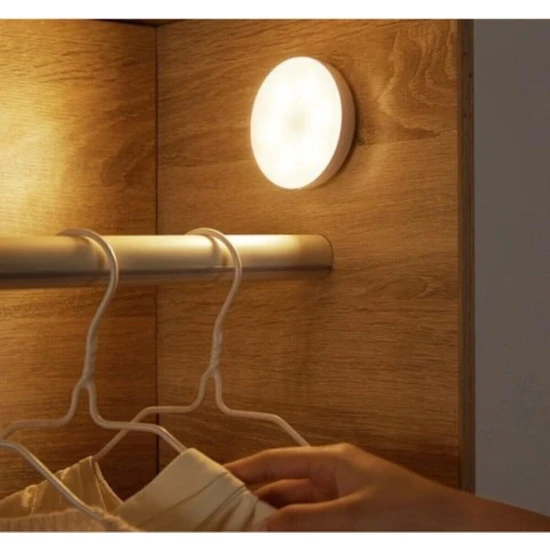 Cata Şarjlı Sensörlü Dolap İçi Kablosuz LED Kabin Aydınlatma Mıknatıslı Gece Lambası