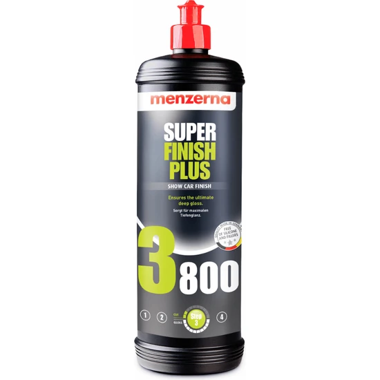 Menzerna 3800 Super Finish Hare Giderici Cila 1 Lt