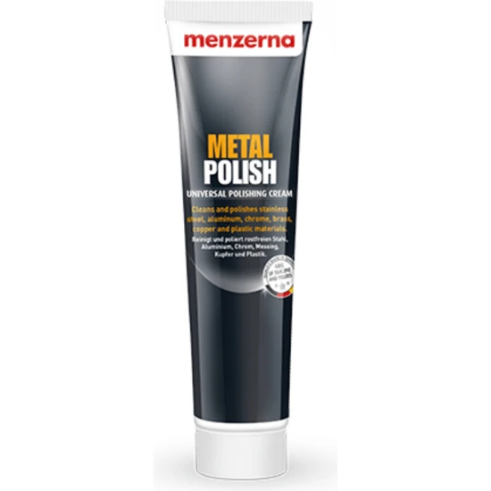 Menzerna Cream Tube Metal Polish Metal Parlatıcı 125 Gr