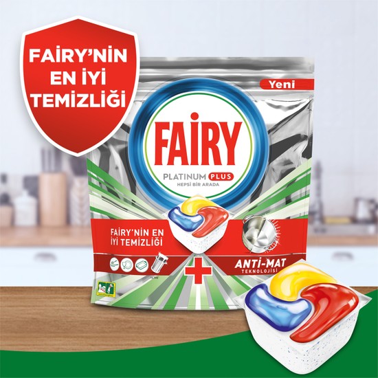 Fairy Platinum Plus Bulaşık Makinesi Deterjanı Tableti / Fiyatı