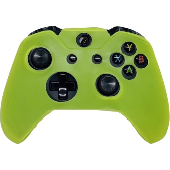 Yues Xbox One S Gamepad Silikon Kılıf Joystick Koruyucu Kılıf Limon Yeşili