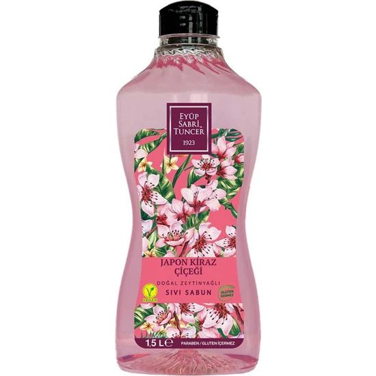 Eyüp Sabri Tuncer Sıvı Sabun Japon Kiraz Çiçeği 1,5 lt