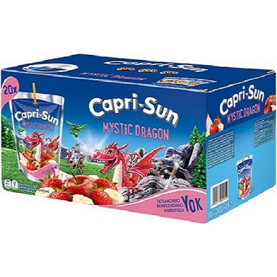 Capri Sun Mystic Dragon Fruits 200 ml 20 Adet Fiyatı