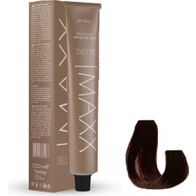 Maxx Deluxe Tüp Boya 6.37 Bronz Kahve 60 ml x 4 Adet + Sıvı Oksidan 4 Adet