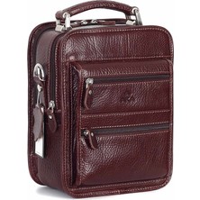 Aka Deri 307   Deri Erkek El ve Omuz Askılı Çanta