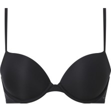 Calvin Klein Siyah Kadın Destekli Sütyen Dikişsiz Rahatlık ve Nefes Alabilir Yapı ile 80B Beden