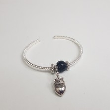 Tonstyle TS001694 Jour Black Quin Pand. 925 Ayar Gümüş Tasarım Kadın Bileklik