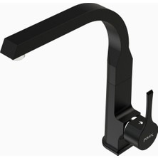 POLEX Cristalux Luxury-1 Siyah Mutfak Evye Bataryası