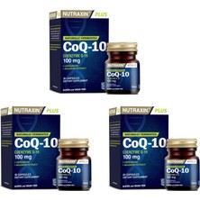 Koenzim Q-10 (100 Mg)  Içeren Gıda Takviyesi 30 Kapsül X3 Adet
