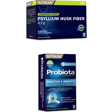 Psyllium Husk Fiber 30 Saşe + Probiota  60 Tablet