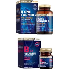 B-One Formula 90 Tablet + B12 Vitamini 1000 Mcg 60 Dilaltı Tableti