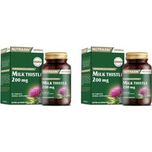 Milk Thistle Deve Dikeni Tohum Ekstresi 60 Tablet X2 Adet