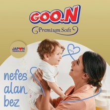 Goon Premium Soft Bebek Bezi Beden:1 (2-5 kg) Yeni Doğan 200 Adet Jumbo Aylık Paket