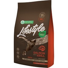 Natures Protection Lifestyle Tahılsız Karides ve Somonlu Kısırlaştırılmış Kedi Maması 1.5 kg