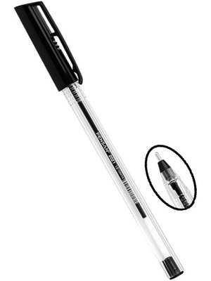 Pensan Tükenmez Kalem 2021 Şeffaf Üçgen Gövde 1.0 mm